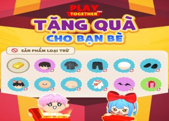 Hướng dẫn cách tặng đồ trong Play Together đơn giản nhất