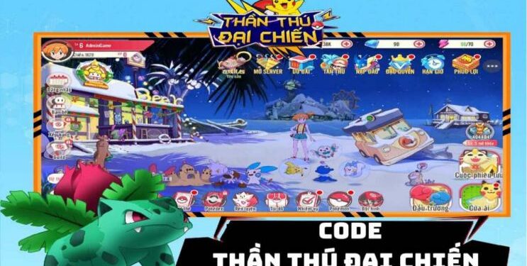 Mã Code Thần Thú Đại Chiến: Thế Giới Pokémon Đầy Hấp Dẫn!