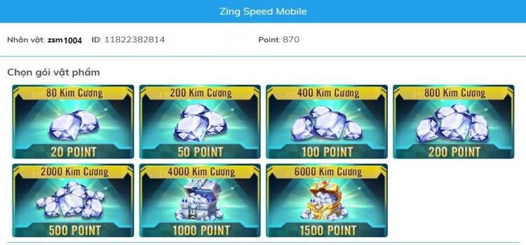 Hướng dẫn nạp ZingSpeed VNG nhanh chóng và an toàn cho các game thủ