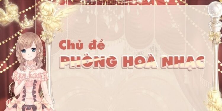 Khám phá chủ đề phòng hòa nhạc ngôi sao thời trang
