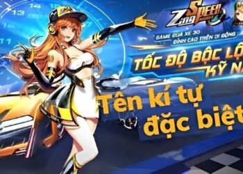 Hướng dẫn tạo tên kí tự ZingSpeed Mobile cực chất